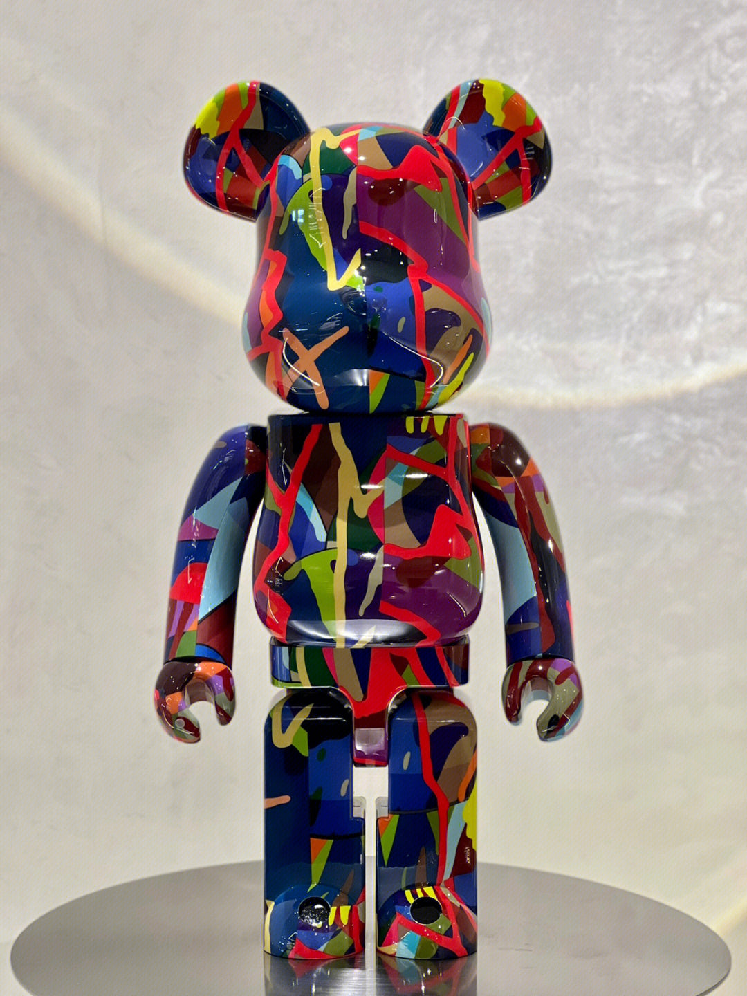 BE@RBRICK 1000% Building Block Figure 70CM | Limited Edition Collectible Bear Toy - Kaws Painting