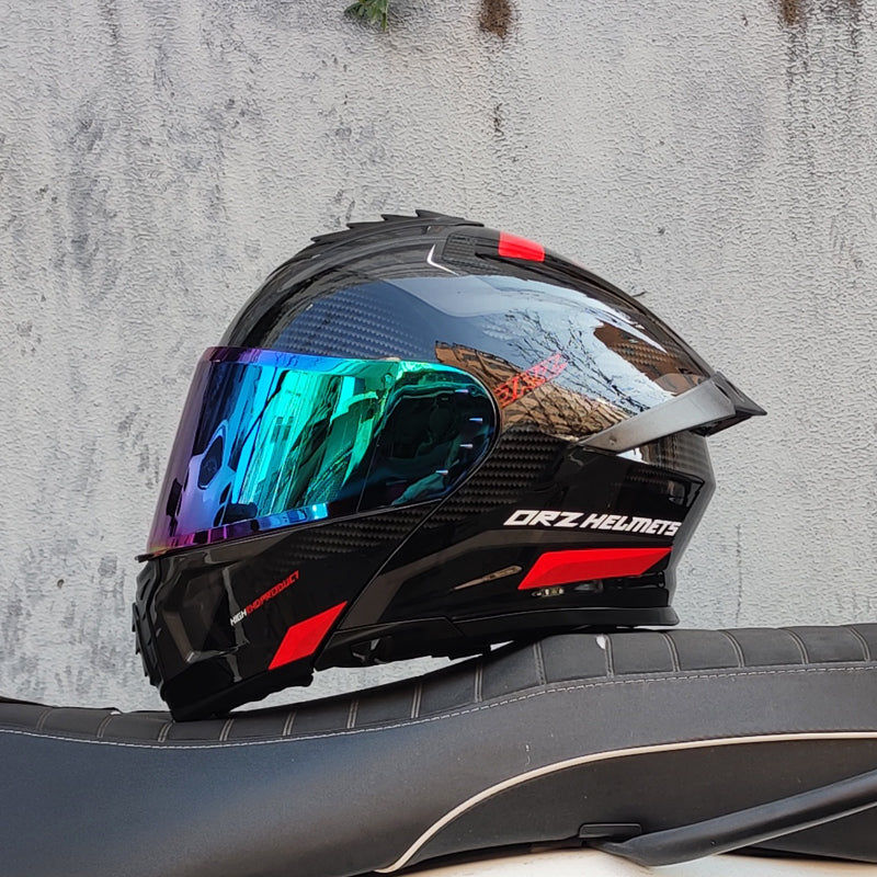 Ice Age 3C DOT Approve Full Face Dual Visors Unisex Bluetooth Motorcycle Helmet
