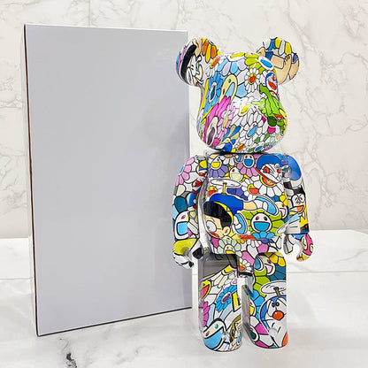 BE@RBRICK 400% Bluetooth Speaker Building Block Violent Bear Collectible Figure