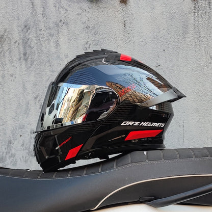Ice Age 3C DOT Approve Full Face Dual Visors Unisex Bluetooth Motorcycle Helmet