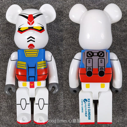 BE@RBRICK 400% Ninja Turtle Building Block Violent Bear Collectible Figure Gift