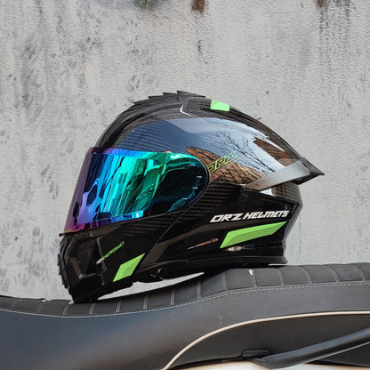 Ice Age 3C DOT Approve Full Face Dual Visors Unisex Bluetooth Motorcycle Helmet