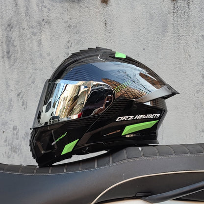 Ice Age 3C DOT Approve Full Face Dual Visors Unisex Bluetooth Motorcycle Helmet