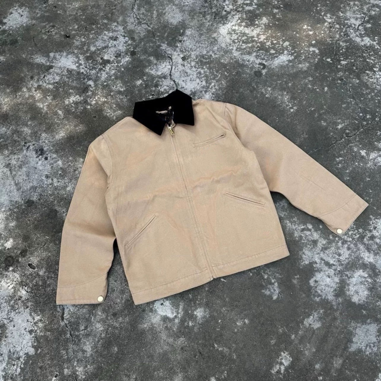 J97 Detroit Jacket - Vintage Canvas J22 Cleanfit Cotton Coat -  