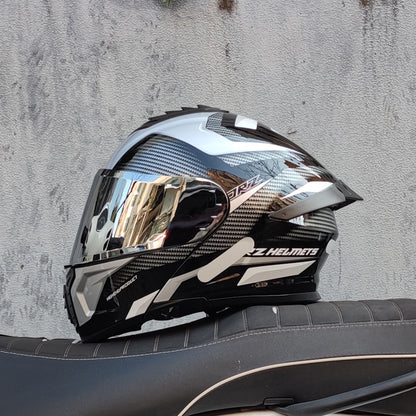 Ice Age 3C DOT Approve Full Face Dual Visors Unisex Bluetooth Motorcycle Helmet