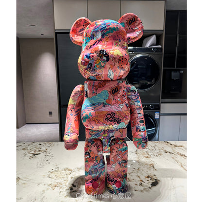 BE@RBRICK 1000% Building Block Figure 70CM | Limited Edition Collectible Bear Toy