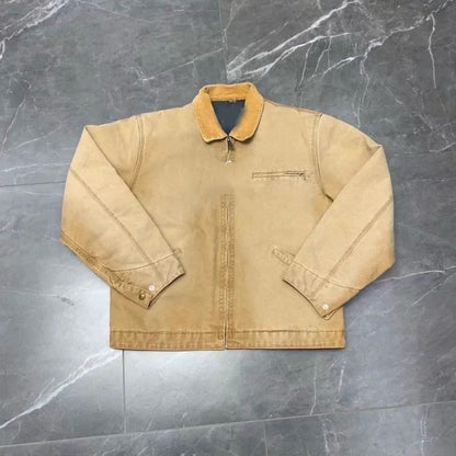 J97 Detroit Jacket - Vintage Canvas J22 Cleanfit Cotton Coat -  