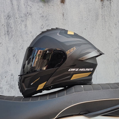 Ice Age 3C DOT Approve Full Face Dual Visors Unisex Bluetooth Motorcycle Helmet