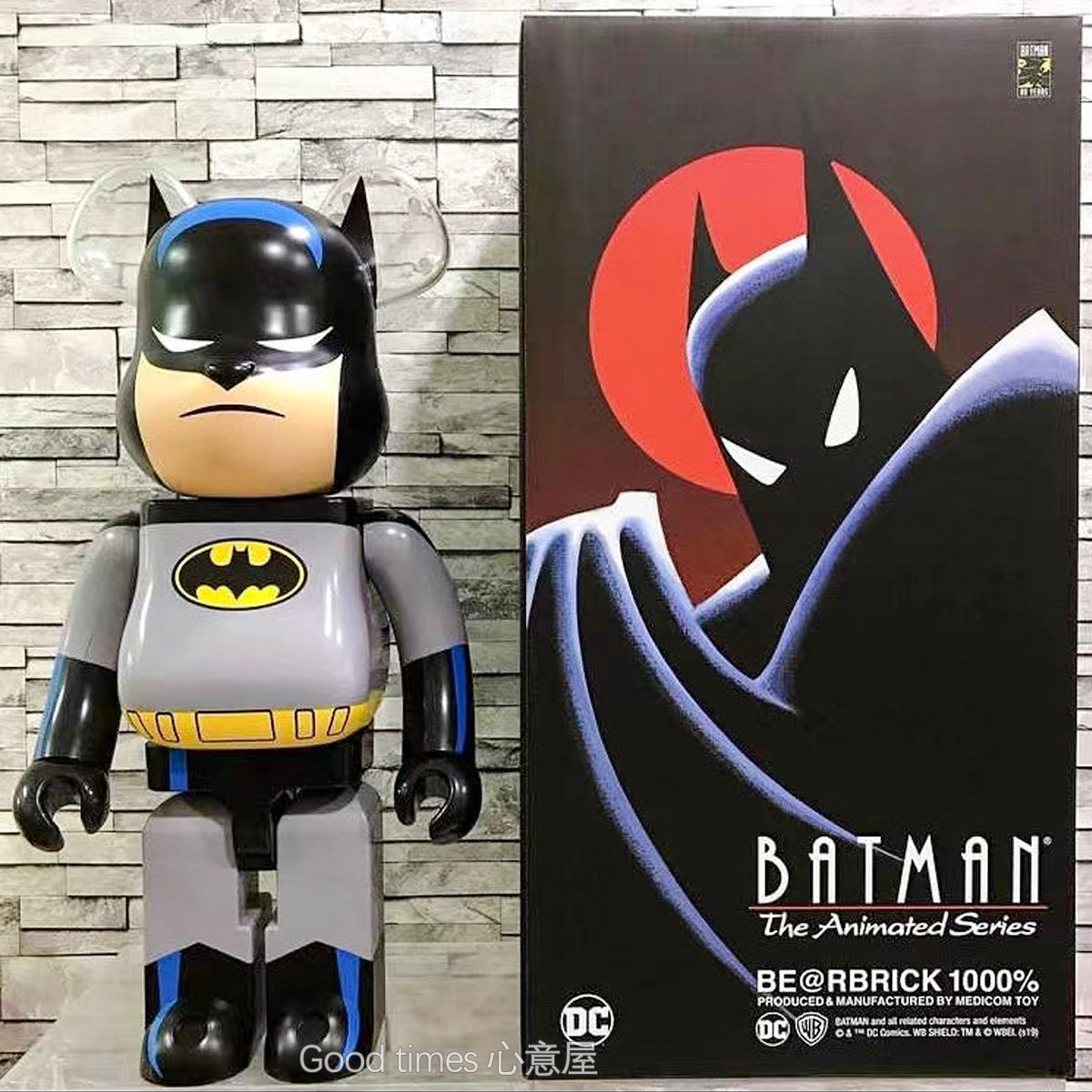 BE@RBRICK 1000% Building Block Figure 70CM | Limited Edition Collectible Bear Toy - Batman