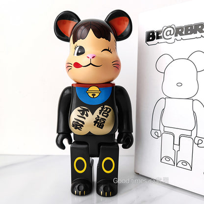 BE@RBRICK 400% Ninja Turtle Building Block Violent Bear Collectible Figure Gift