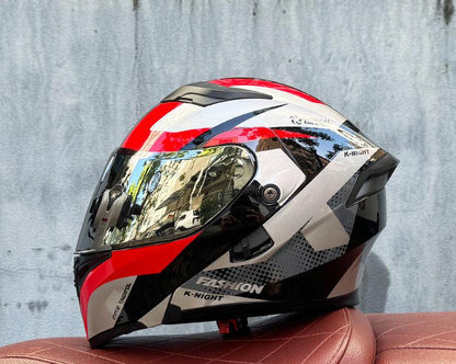 Mecha / 3C DOT Full Face Dual Visors Unisex /Bluetooth Motorcycle Helmet