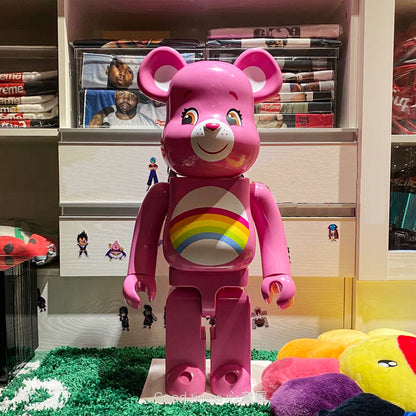 BE@RBRICK 1000% Building Block Figure 70CM | Limited Edition Collectible Bear Toy - Rainbow bear