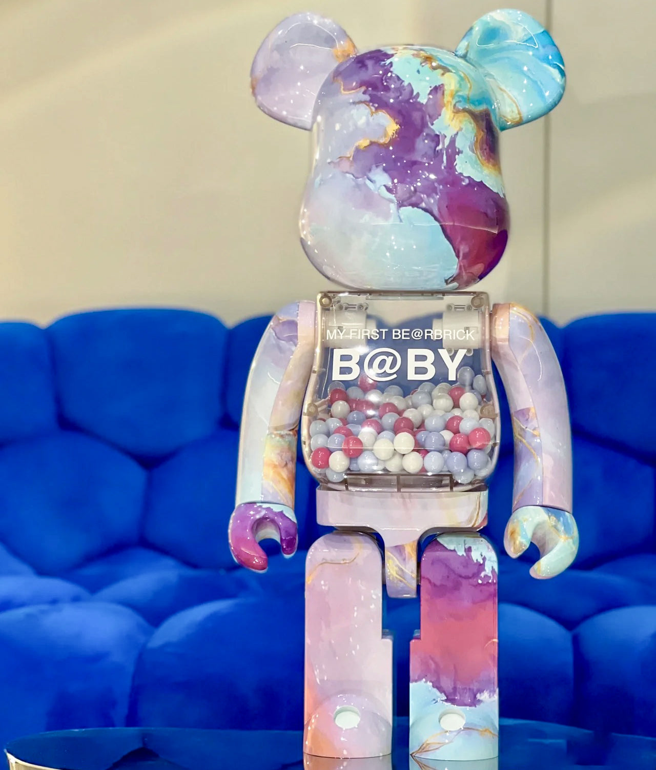 BE@RBRICK 1000% Building Block Figure 70CM | Limited Edition Collectible Bear Toy - Star Sky