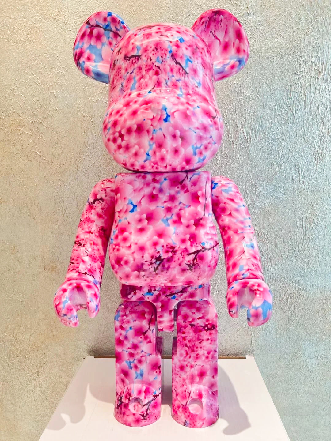 BE@RBRICK 1000% Building Block Figure 70CM | Limited Edition Collectible Bear Toy - Cherry blossoms