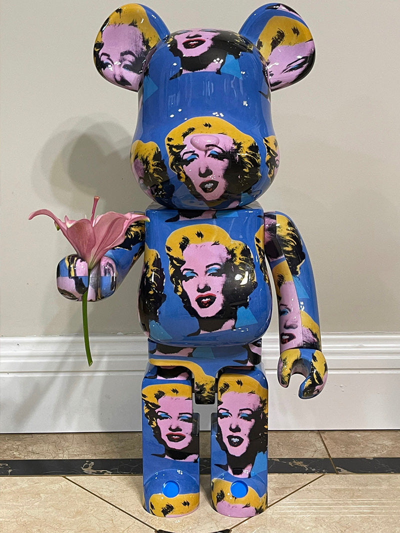 BE@RBRICK 1000% Building Block Figure 70CM | Limited Edition Collectible Bear Toy - Monroe