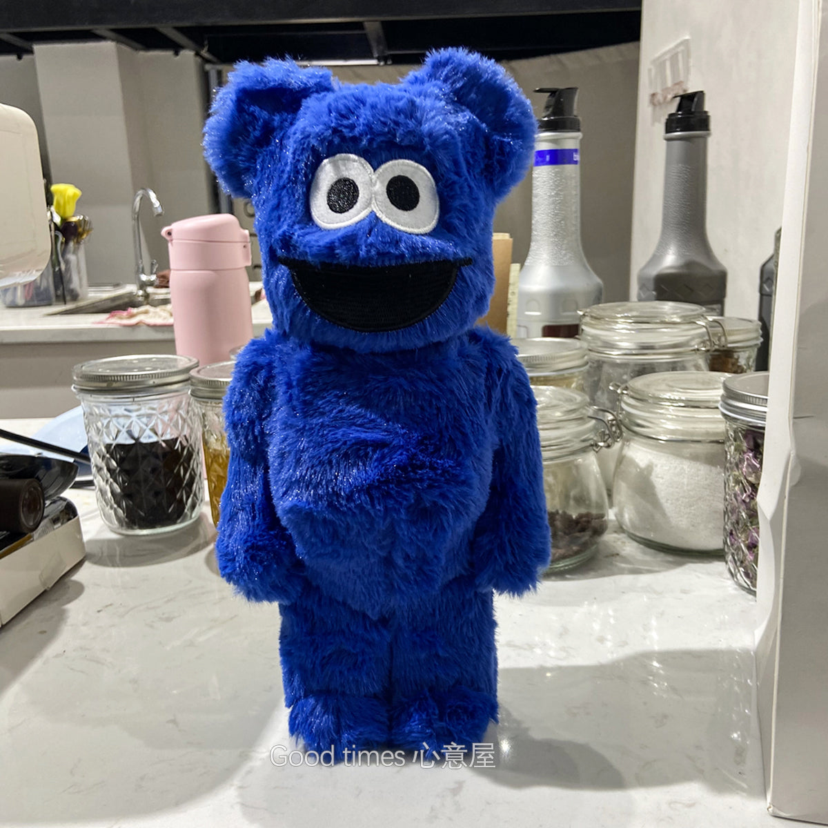 BEARBRICK 400% Block Bear - Art Toy Collectible Figure | Donclickin  Seasame Blue / Dm for Other Style / Restock