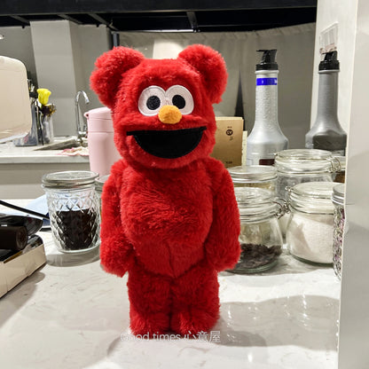 BEARBRICK 400% Block Bear - Art Toy Collectible Figure | Donclickin  Seasame Red / Dm for Other Style / Restock