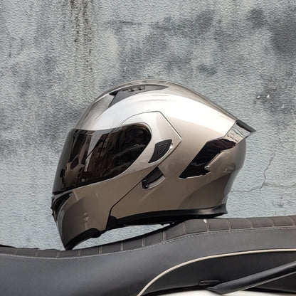 CyperPunk / 3C DOT Full Face Dual Visors Unisex /Bluetooth Motorcycle Helmet