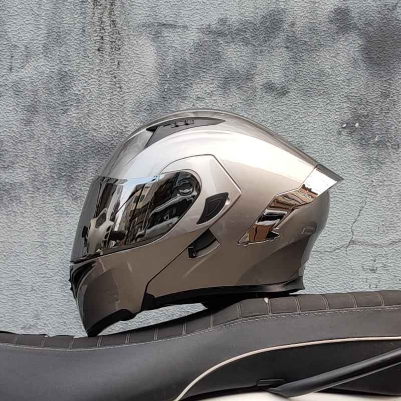 Ice Age 3C DOT Approve Full Face Dual Visors Unisex Bluetooth Motorcycle Helmet