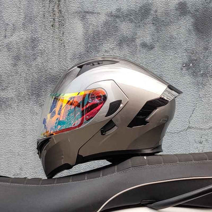 Ice Age 3C DOT Approve Full Face Dual Visors Unisex Bluetooth Motorcycle Helmet