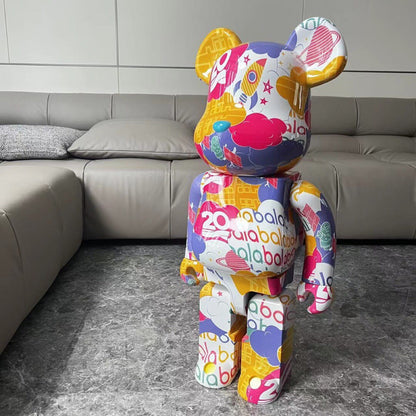 BE@RBRICK 1000% Building Block Figure 70CM | Limited Edition Collectible Bear Toy