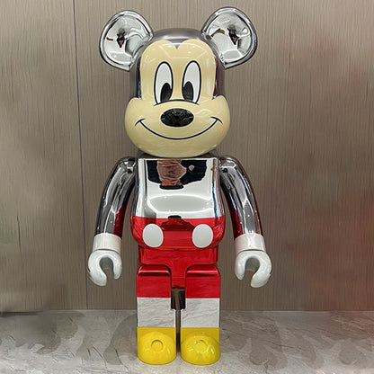 BE@RBRICK 1000% Building Block Figure 70CM | Limited Edition Collectible Bear Toy - PlatedMickey