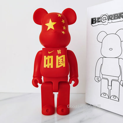 BE@RBRICK 400% Ninja Turtle Building Block Violent Bear Collectible Figure Gift