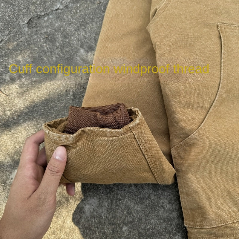 J22/J02 Carhartt Washed Detroit Jacket Vintage Cotton Coats
