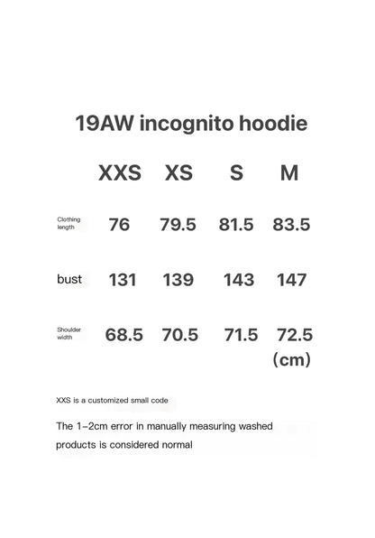 Vetements 19FW Incognito Hoodie – Masked Design Travis Scott Edition