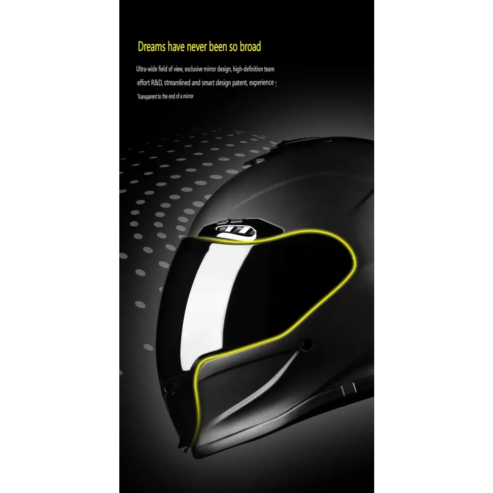 bluetooth helmet motorcycle gold face NBTK Cyberpunk Mecha Full Face Helmet - Dual Visor & Bluetooth