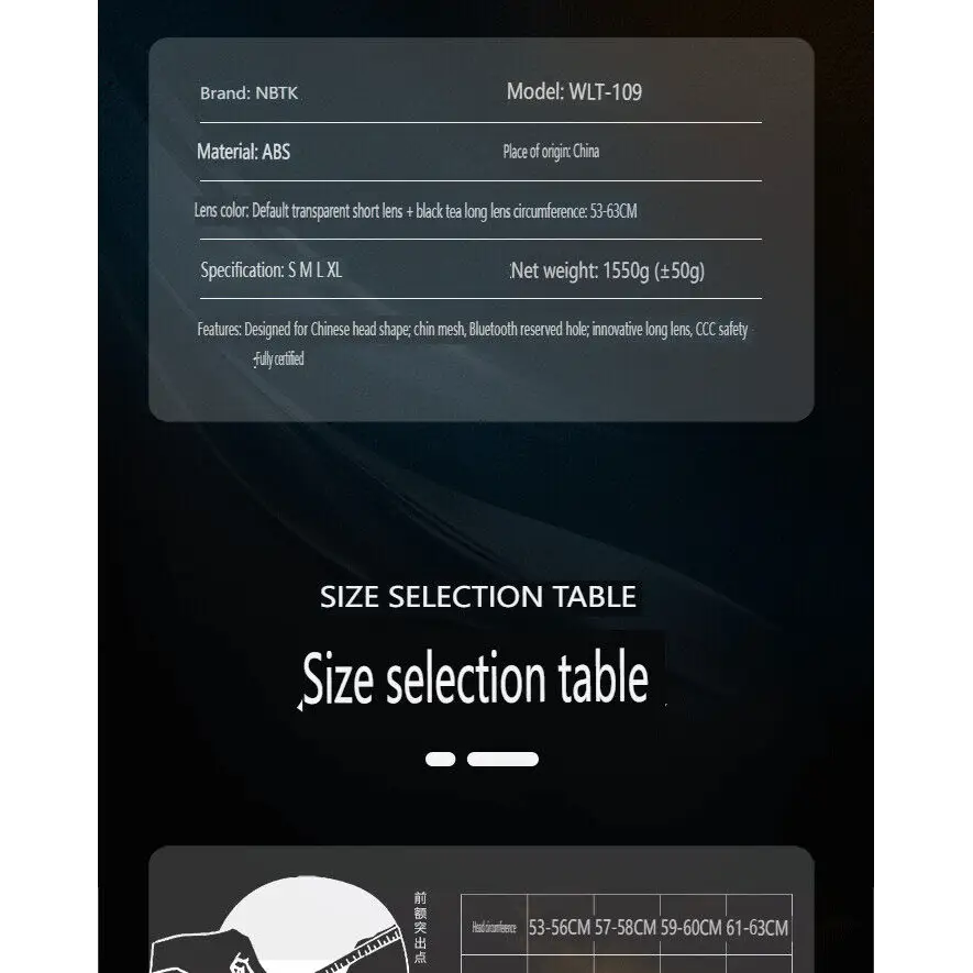 Cyberpunk Mecha Full Face Helmet - NBTK Bluetooth Dual Visor (3C DOT Certified)