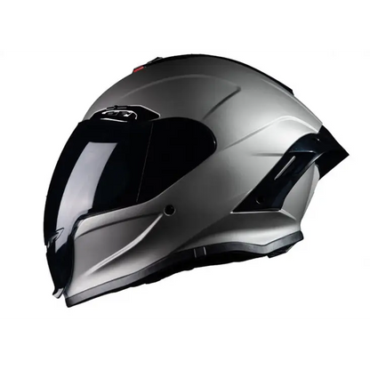 Cyberpunk Mecha Full Face Helmet - NBTK Bluetooth Dual Visor (3C DOT Certified) - Size avaliable M ~ XXL / Bluetooth