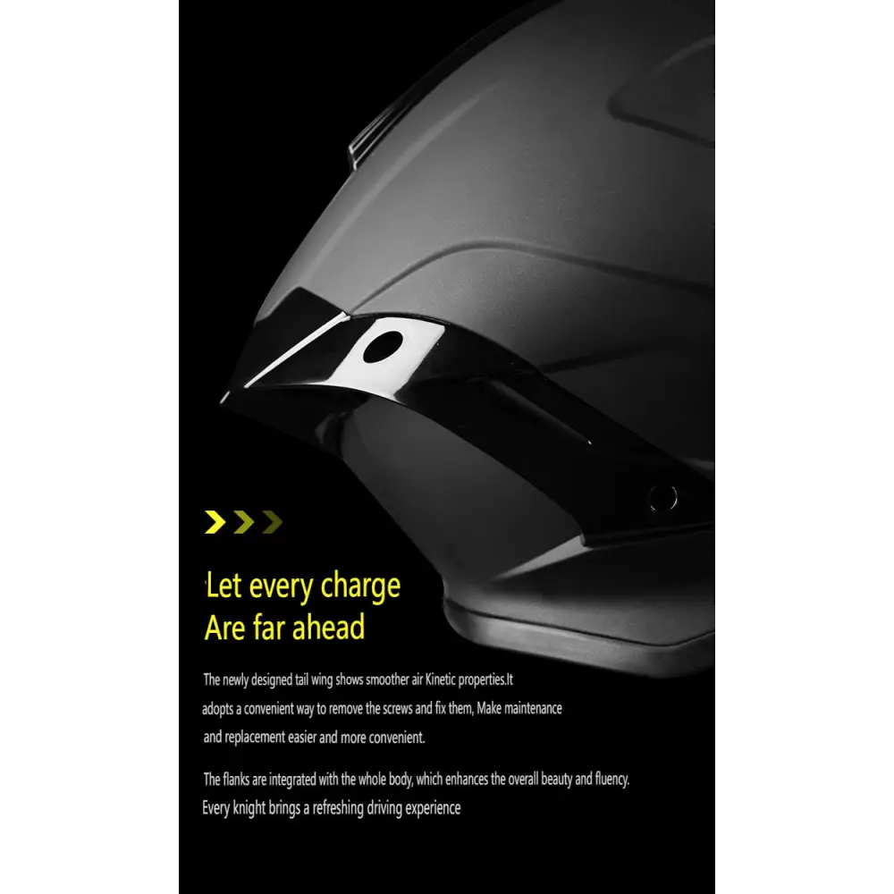 Cyberpunk Mecha Full Face Helmet - NBTK Bluetooth Dual Visor (3C DOT Certified)