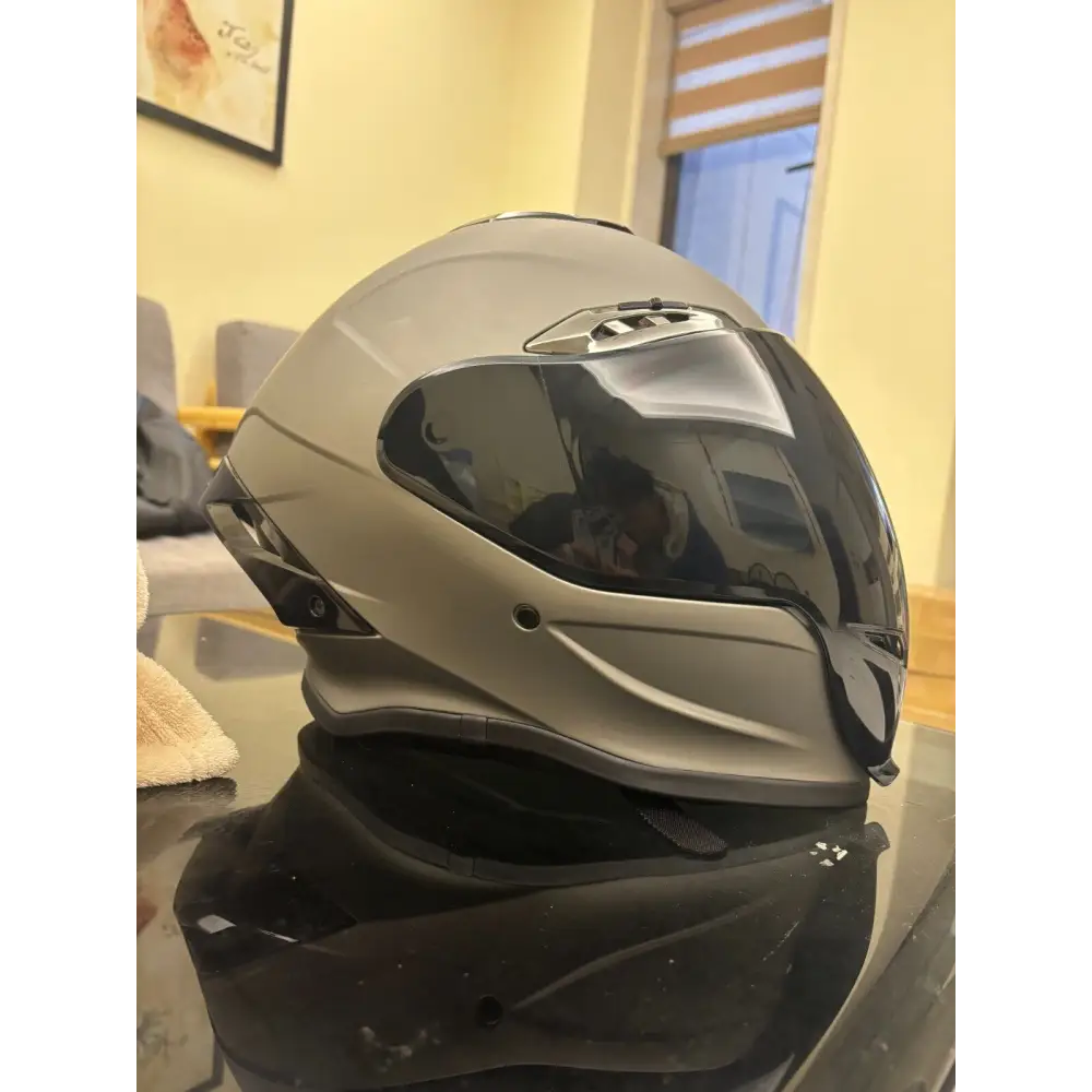 Cyberpunk Mecha Full Face Helmet - NBTK Bluetooth Dual Visor (3C DOT Certified)