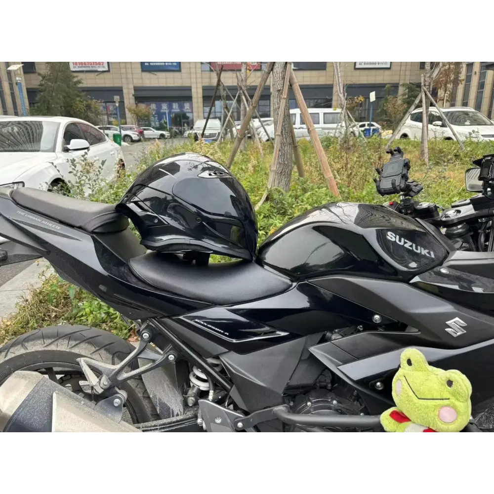 Cyberpunk Mecha Full Face Helmet - NBTK Bluetooth Dual Visor (3C DOT Certified)