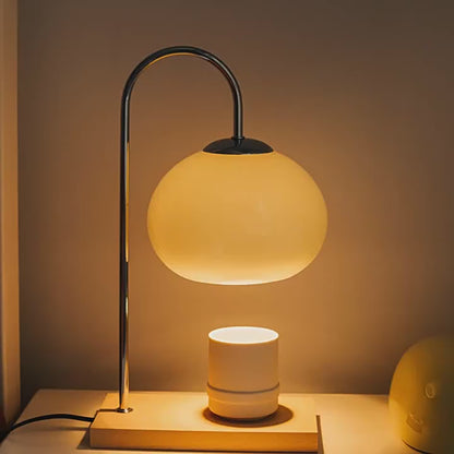 Vintage Maghrebi Mason Aromatherapy Lamp: Retro Bedside Candlelight Table Lamp