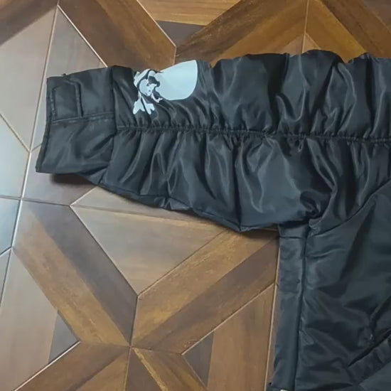 Graliz LEARL Project 25FW Mastermind Skull Puffer - Collarless Cropped Jacket