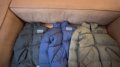 NEIGHBORHOOD Jacket Embroidered Casual Down Long-Sleeve 90% Down Coats