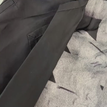 Yohji Uchida Suzuran Ashura Hakama Pants - Samurai-Tailored Kendo Skirt Pants