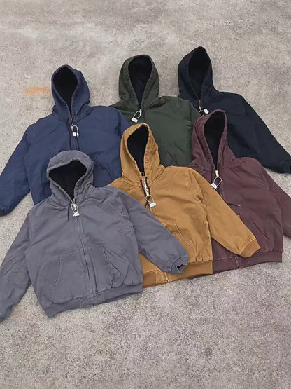 Revised Carhartt Vintage J130 / J25 Sandstone Active Jacket - Washed Canvas