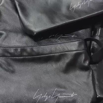 Yohji Yamamoto Aoyama Store Exclusive / Cowhide Shoulder Messenger Bag