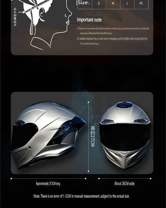 Mecha NBTK Motorcycle Helmet - Full-Cover Retro Design Bluetooth 3C DOT & Dual Visor