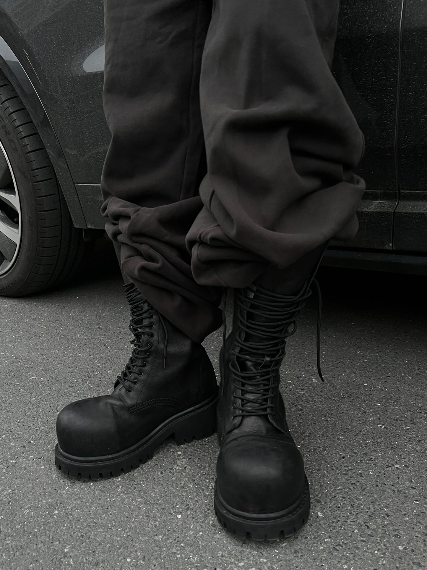 New 24FW Stomper Boots – Imported Vegetable-Tanned Tumbled Leather