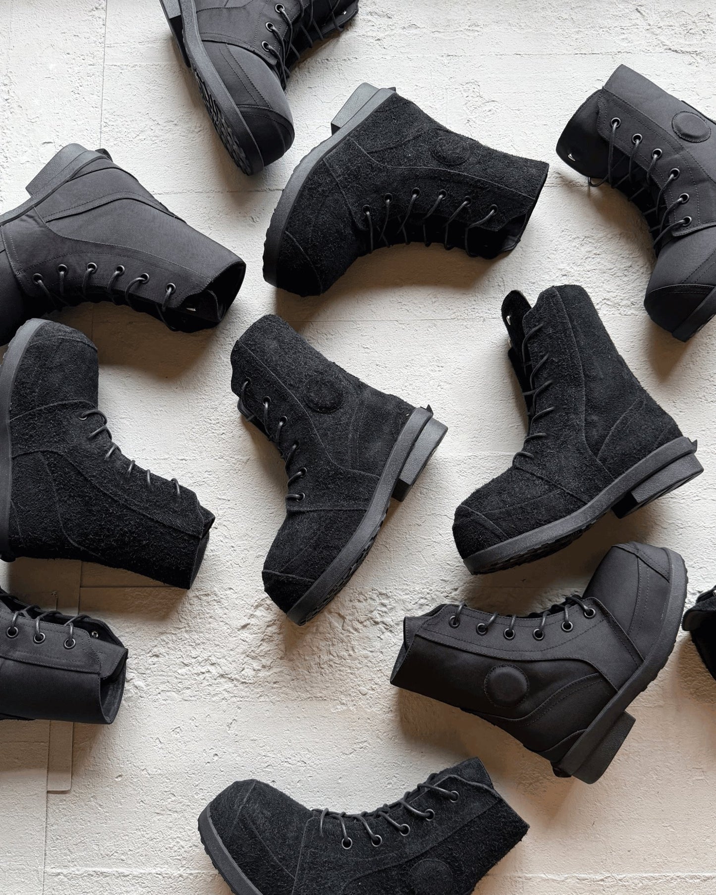 BAZO_1199 Bunny Boots - UDG Distressed Suede & Top-Grain Leather 
