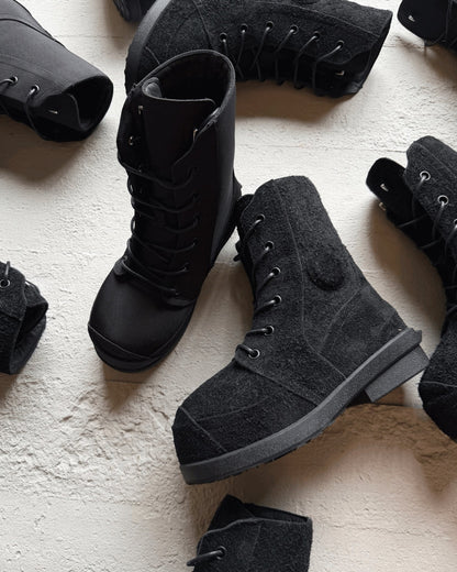 BAZO_1199 Bunny Boots - UDG Distressed Suede & Top-Grain Leather 