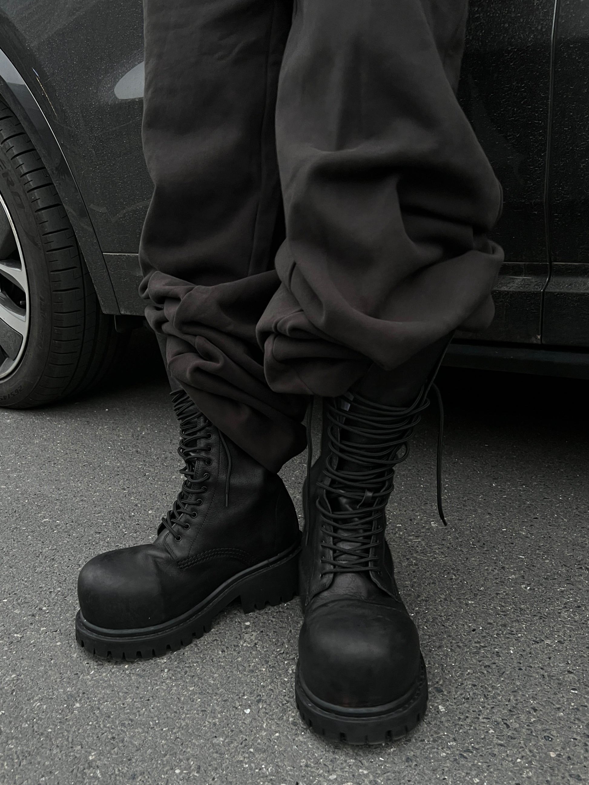 New 24FW Stomper Boots – Imported Vegetable-Tanned Tumbled Leather