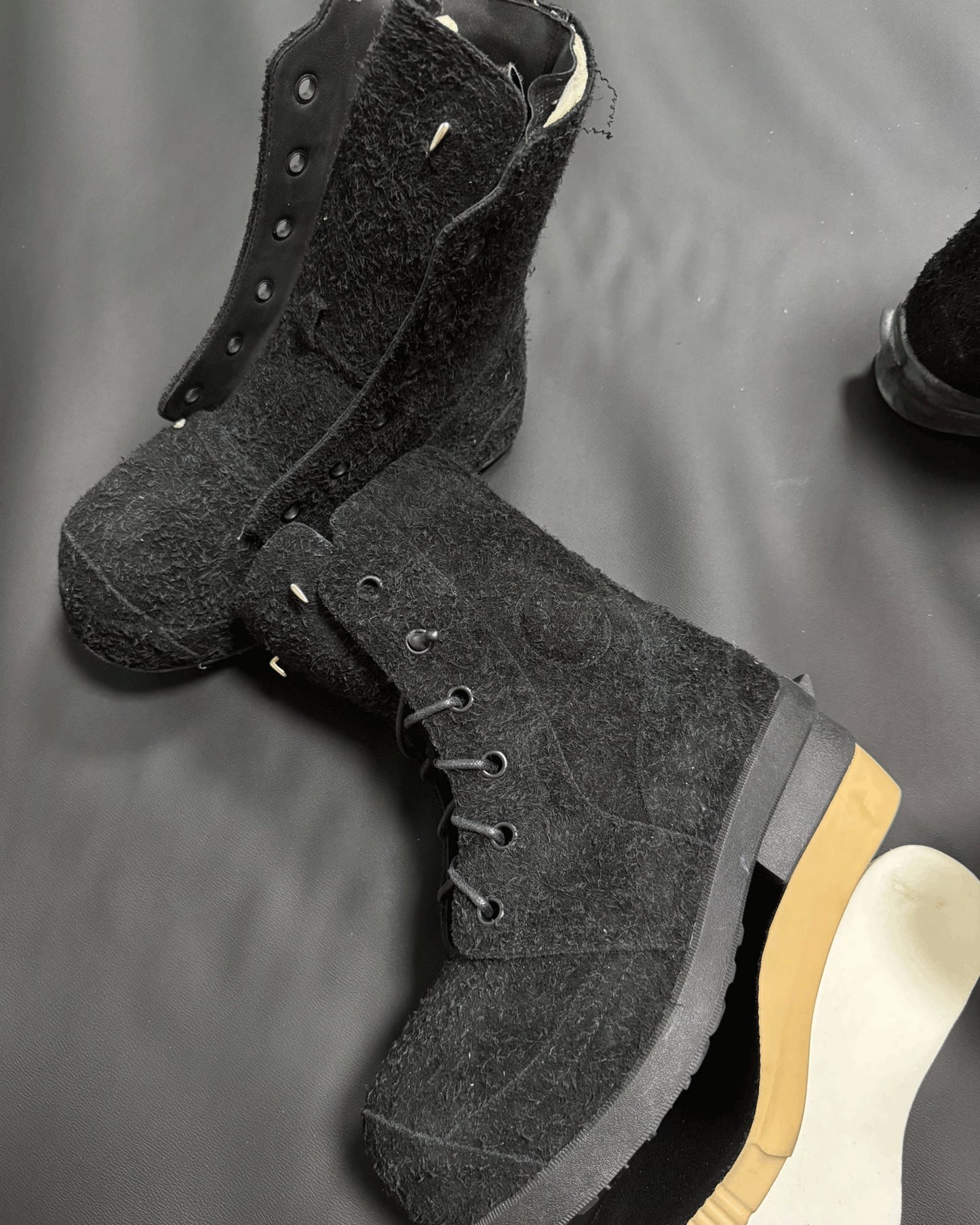 BAZO_1199 Bunny Boots - UDG Distressed Suede & Top-Grain Leather 
